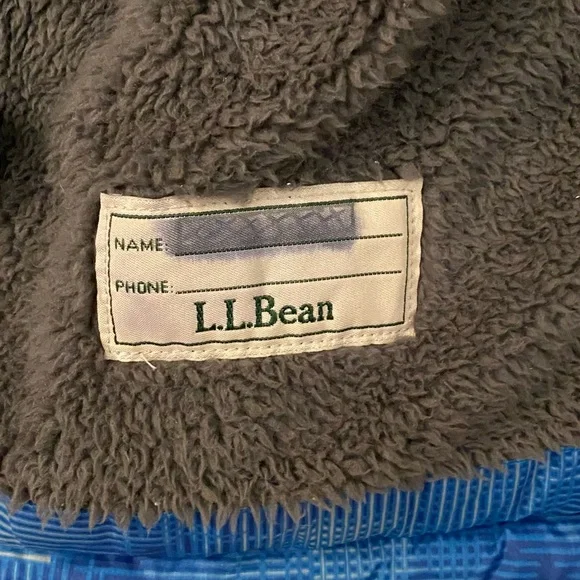 L.L Bean Downtek Puffer Vest Boy’s L 14-16 EUC